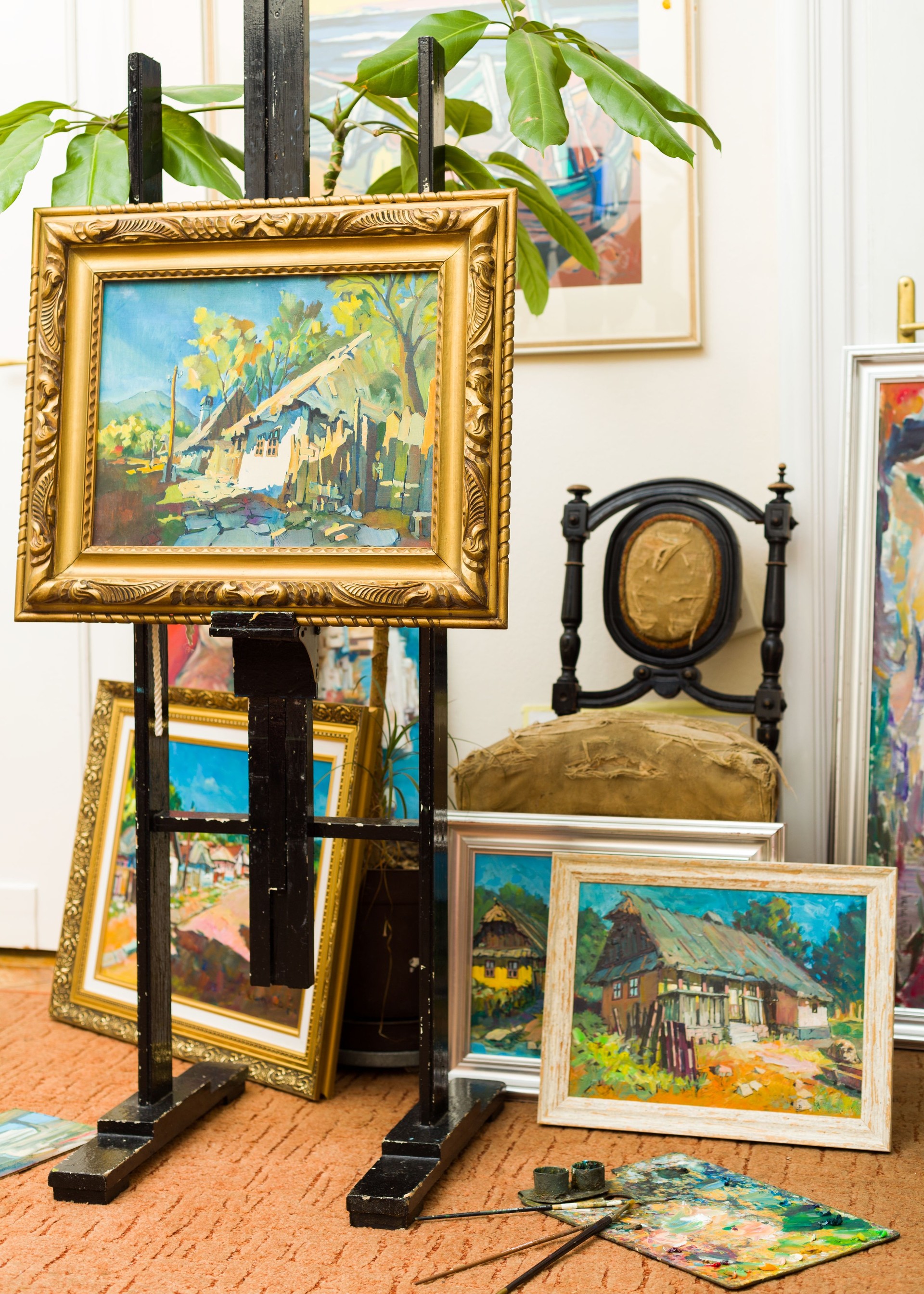 Rural life paintings types